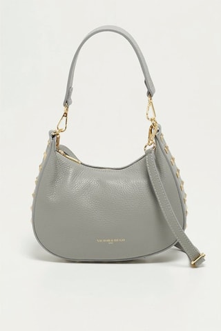 Sac à main en cuir Hada - Gris