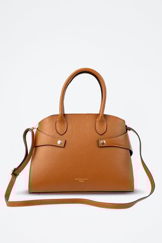 Sac à main en cuir  - Camel