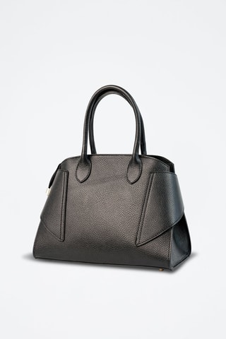 Mala de couro Luz  - Preto