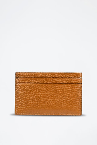 Porte-cartes en cuir Ania - Marron