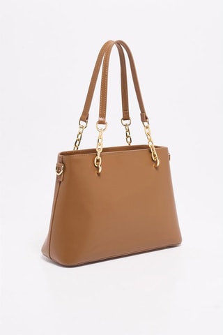 Sac à main en cuir Prague  - Marron