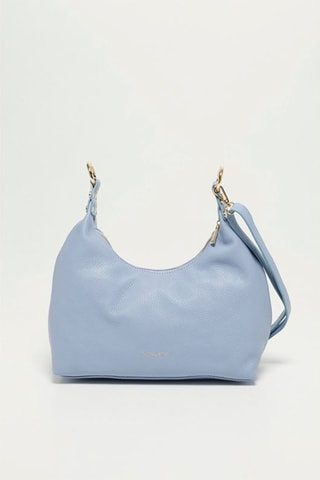 Sac bandoulière en cuir Oasis - Bleu
