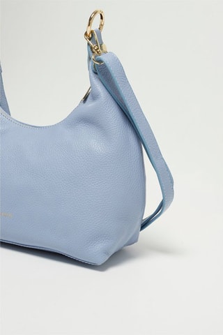 Sac bandoulière en cuir Oasis - Bleu