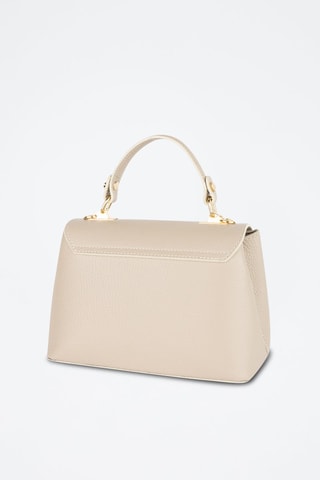 Sac à main en cuir Florentine - Beige et doré