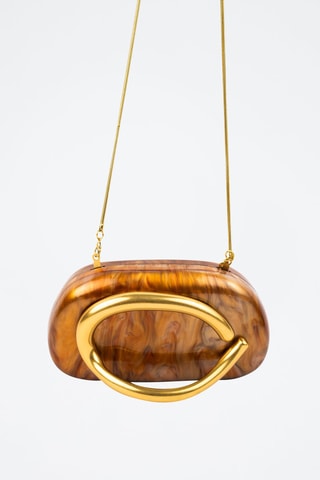 Mala a tiracolo Dyva  - Castanho