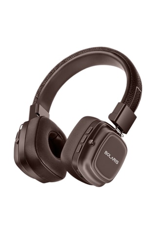 Casque stéréo - Portland - Bluetooth - BOLARIS - Marron