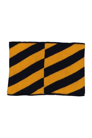 Snood en laine  - Noir et jaune - Enfant