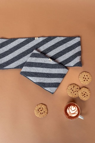 Snood en laine  - Gris - Enfant