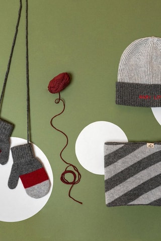 Snood en laine  - Gris - Enfant