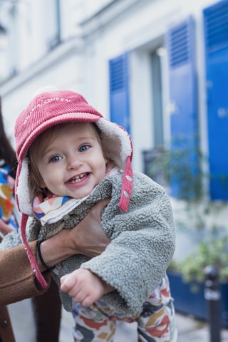 Chapka Drama Queen - Rouge brique - Enfant