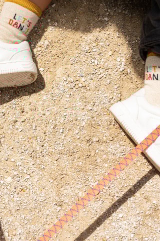 Chaussettes Let's Dance - Beige - Enfant