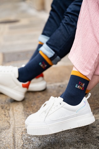 Chaussettes The Gang - Bleu marine - Enfant