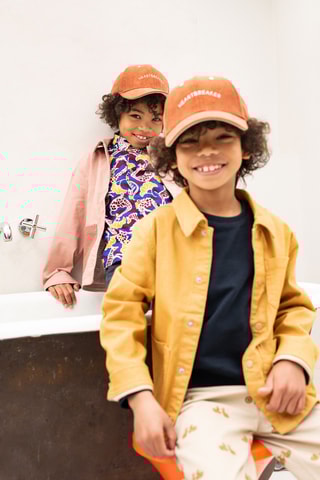 Casquette en velours Heartbreaker - Camel - Enfant