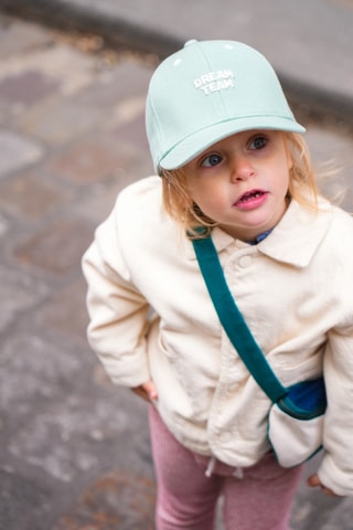 Casquette Dream Team - Vert sauge - Enfant