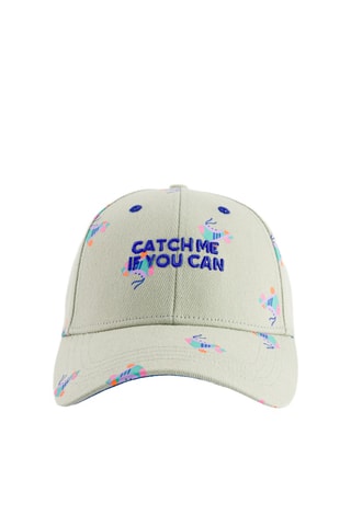 Casquette Catch me if you can - Vert sauge - Enfant