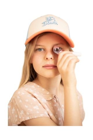 Casquette bi-matière Let's Dance - Ecru - Enfant