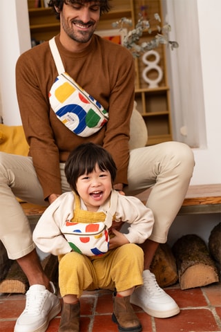 Sac banane Graphic - Blanc - Adulte