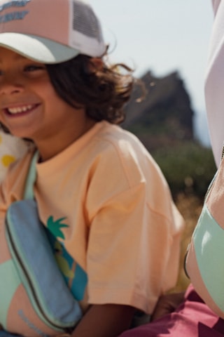 Sac banane Sunshine Pastel - Vert et rose - Adulte