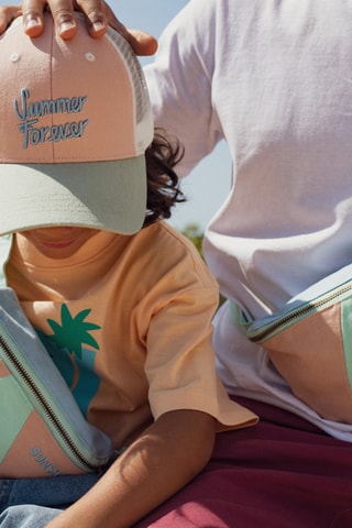 Sac banane Sunshine Pastel - Vert et rose - Adulte