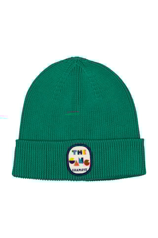Bonnet en coton biologique The Gang - Vert - Adulte