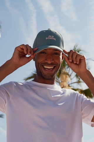 Casquette Old School - Bleu clair - Adulte