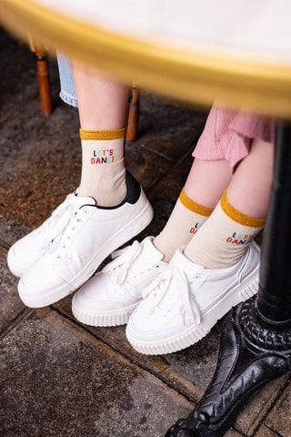Chaussettes Let's Dance - Beige - Enfant