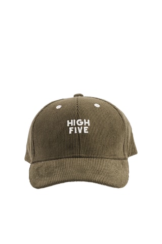 Casquette en velours High Five - Kaki - Enfant