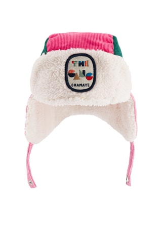 Chapka en velours The Gang - Rose - Enfant