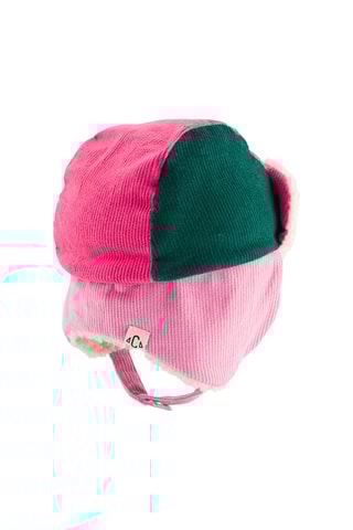 Chapka en velours The Gang - Rose - Enfant