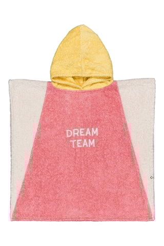 Poncho à capuche - Rose - Enfant