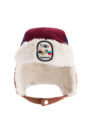 Chapka en velours The Gang - Bordeaux - Enfant