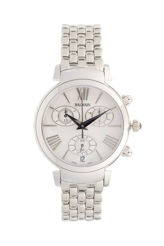 Montre à quartz en acier Beleganza - Chronographe - Argenté