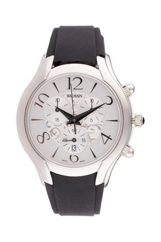 Montre quartz Balmain de Balmain - 
Chronographe - Argenté et noir