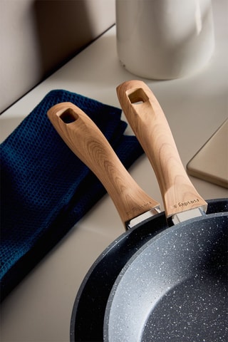 2 frigideiras de fritar Stone Skys - 24 e 28 cm