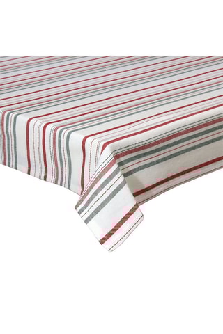 Toalha de mesa retangular Regimental - Branco