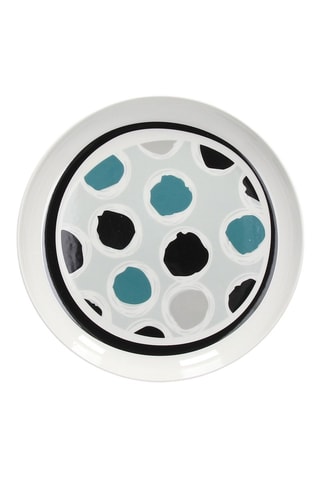 Prato de sobremesa em porcelana - 19 cm