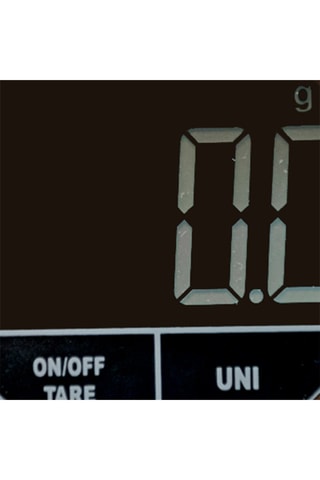 Balança alimentar e tigela Carta Da Zucchero