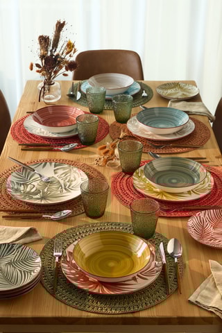 Serviço em porcelana Madison Exotic - 18 peças