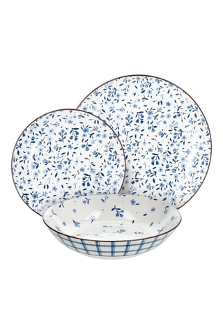 Serviço em porcelana Madison Cottage - 18 peças