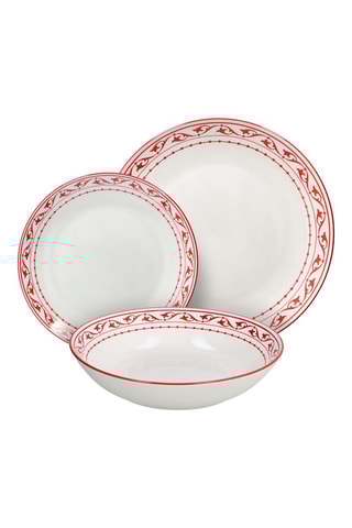 Serviço em porcelana Madison Cherie - 18 peças