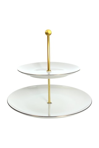 Expositor para bolos de porcelana Madison - 27 cm