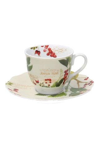Serviço de café de porcelana Poema Ribes - 6 pessoas