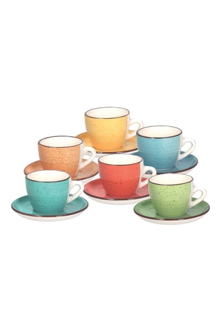 Serviço para café em grés Art&Peper - 6 pessoas