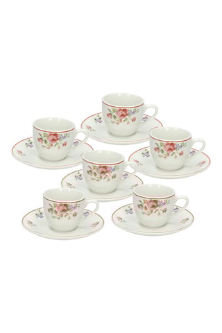Serviço para café em porcelana Camargue - 6 pessoas