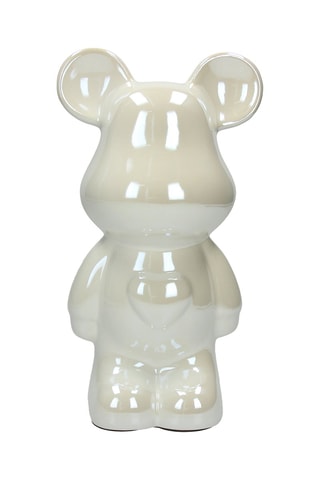 Cofrinho em cerâmica Bear - 11 x 27 x 15 cm