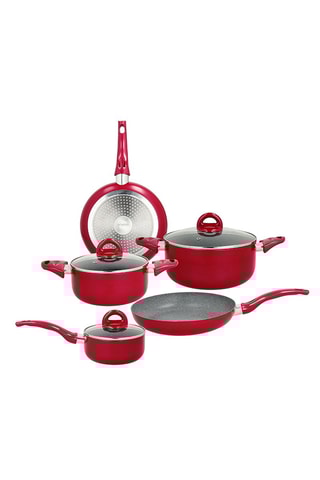 Trens de cozinha Grancuci Rock in Red - 8 peças