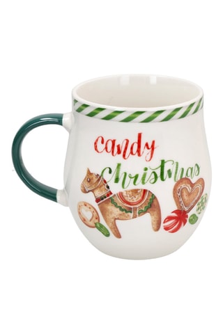 Caneca em porcelana Gingerbread - 43 cl