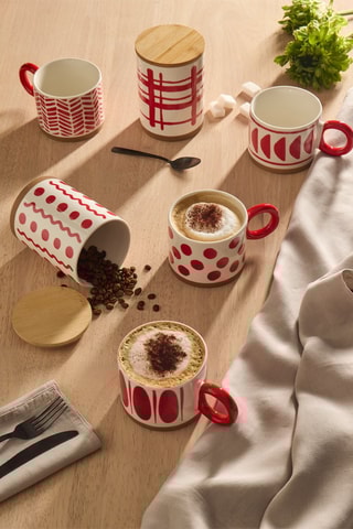 Caneca em cerâmica Spotty - 45 cl