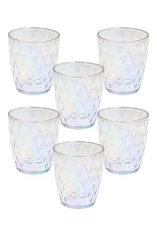 6 copos Jenny Opal - 32 cl