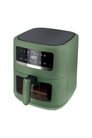 Fritadeira de ar em aço inoxidável - 8 l - 2000 W